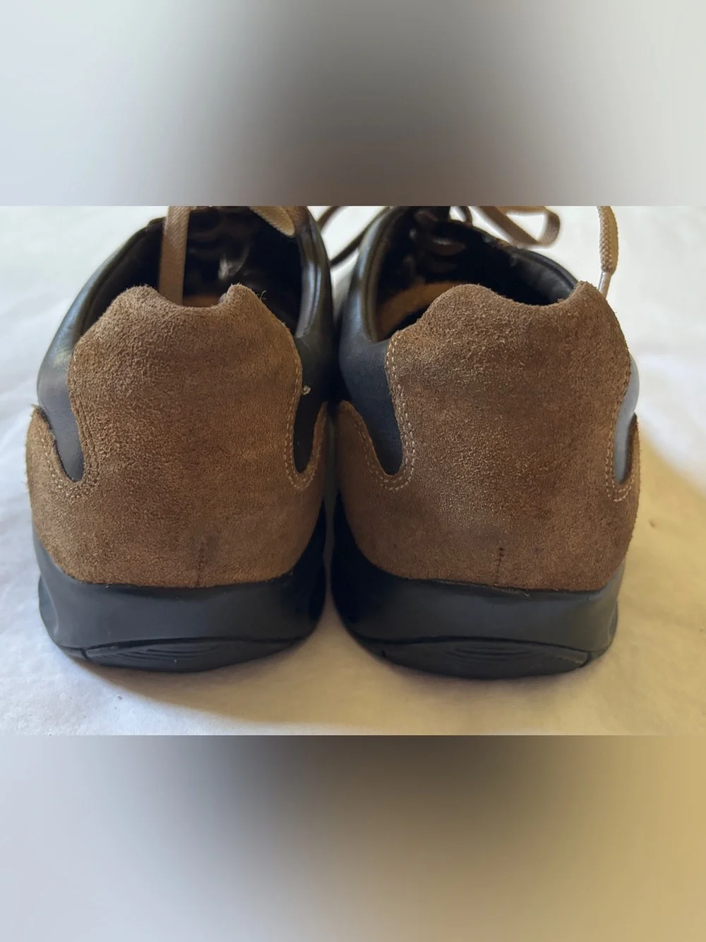 Cole Haan NikeAir Men’s 10.5M Brown Leather Suede Comfort Oxford Shoes
